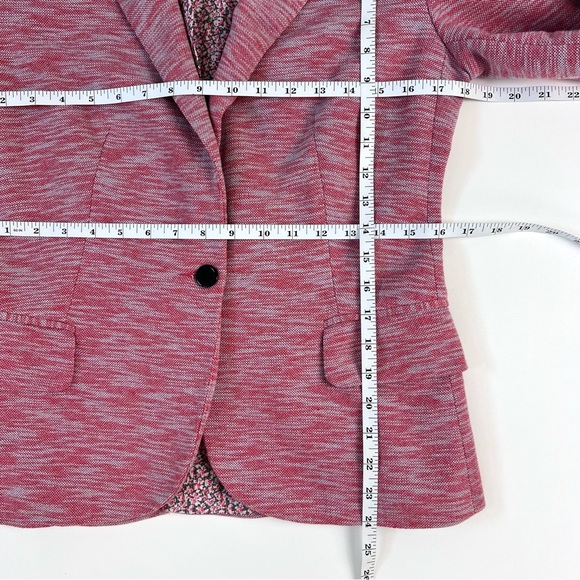 Anthroologie Cartonnier Heather  Tonal Knit Blazer Size M - Picture 12 of 12